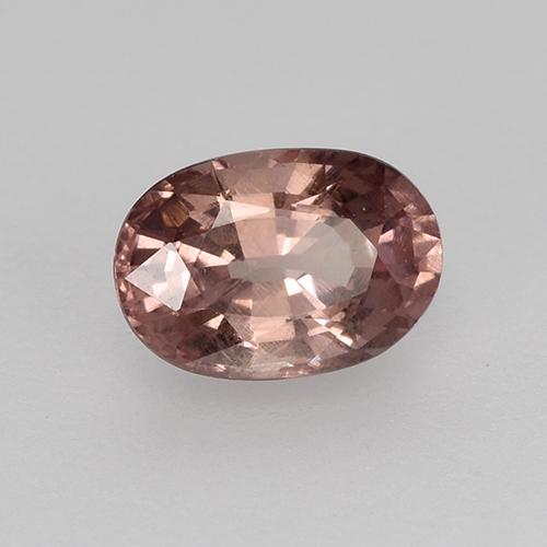 0.66 ct Pink Malaya Garnet Stone, Natural Malaya Garnet in Oval Facet Shape for Sale