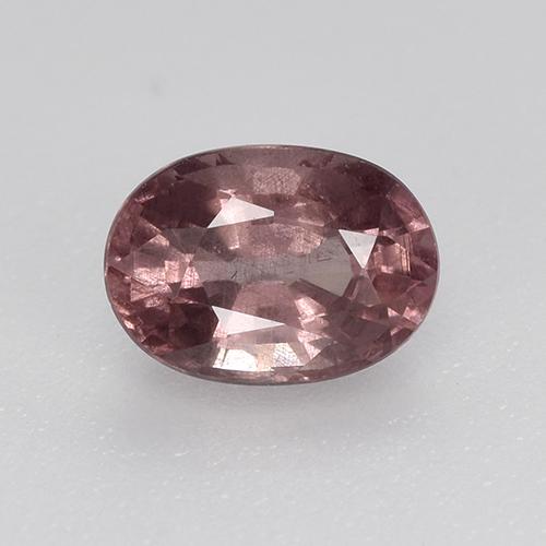Granate Malaya Roja Ovalada de 6,1 x 4,4mm de Tanzania, peso de 0.75 ct, piedra preciosa natural No tratado en VS Clarity, Granate Malaya Forma ovalada de 1 pieza - Color: Rojo oscuro, dureza Mohs de 7 - 7.5 Adecuado para joyas de uso diario, Photo A