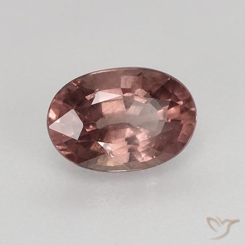 0.76 ct Red Malaya Garnet, 6.1 x 4.2 mm Oval Cut From Tanzania, Photo A