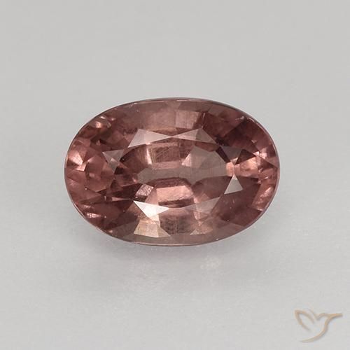 0.76 ct Red Malaya Garnet Stone, Natural Malaya Garnet in Oval Facet Shape for Sale