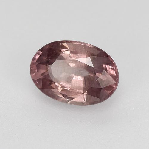 0.63 ct Pink Malaya Garnet Stone, Natural Malaya Garnet in Oval Facet Shape for Sale