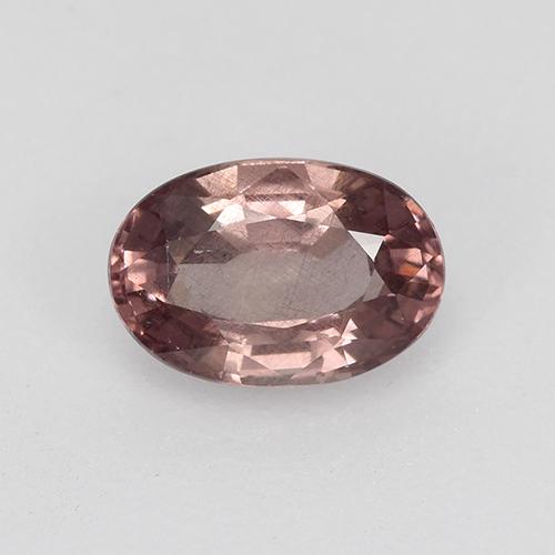 Medium Pink Гранат Малайя Камень - 0.7ct Фасетный Овал (ID: 518284)