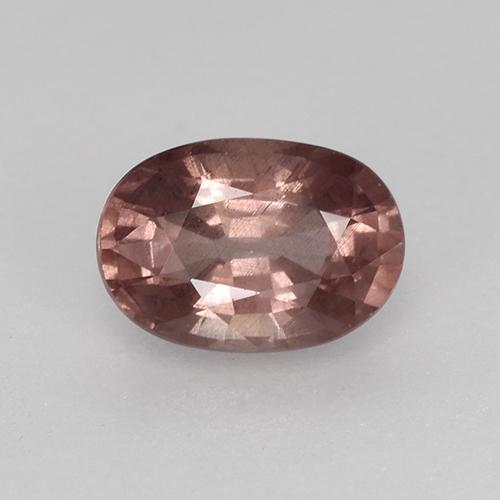 Medium Pink Malaya Garnet Gem - 0.7ct Oval Facet (ID: 518285)
