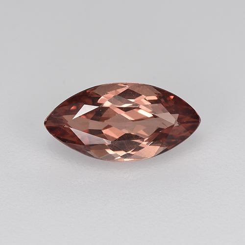 Rojo oscuro Granate Malaya Gema - 1ct Forma marquesa (ID: 520341)