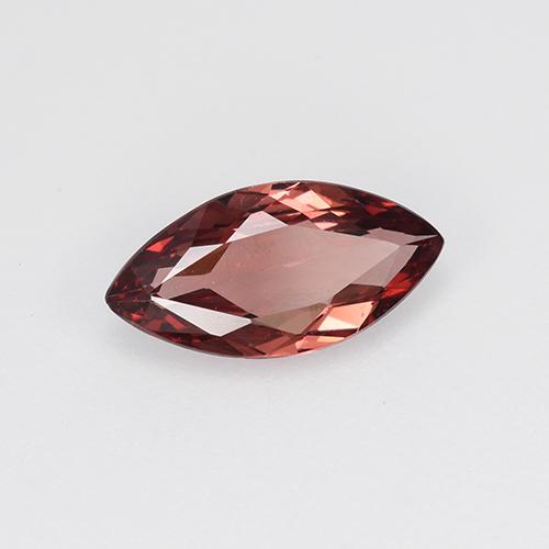 1.00 ct Red Malaya Garnet Stone, Natural Malaya Garnet in Marquise Facet Shape for Sale