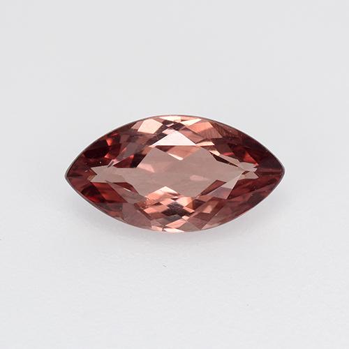Rosado rojizo Granate Malaya Gema - 1ct Forma marquesa (ID: 520345)