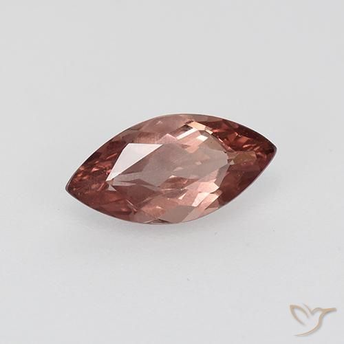 0.82 ct Pink Malaya Garnet Stone, Natural Malaya Garnet in Marquise Facet Shape for Sale