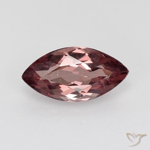 1.38 ct Red Malaya Garnet, 10.1 x 5.2 mm Marquise Cut From Tanzania, Photo A