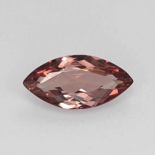 1.09 ct Red Malaya Garnet Gemstone, Malaya Garnet Gem in Marquise Facet Shape for Sale.