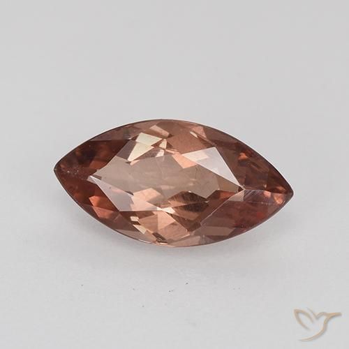 0.87 ct Pink Malaya Garnet Stone, Natural Malaya Garnet in Marquise Facet Shape for Sale