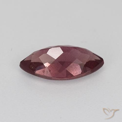 Malaya Garnet Gemstone in 9 x 4.6 mm Size for Sale, Malaya Garnet Stone in Medium-Dark Red Color