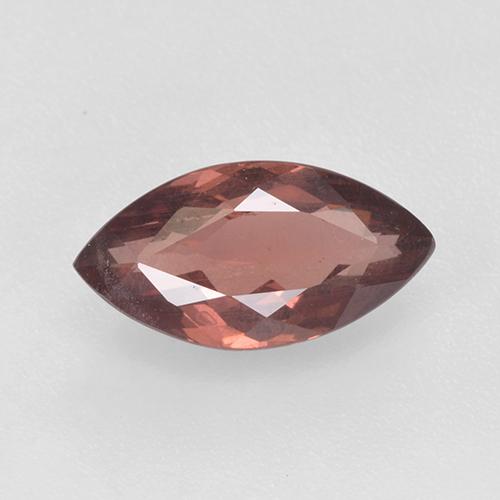 Rojo oscuro Granate Malaya Gema - 2ct Forma marquesa (ID: 520626)