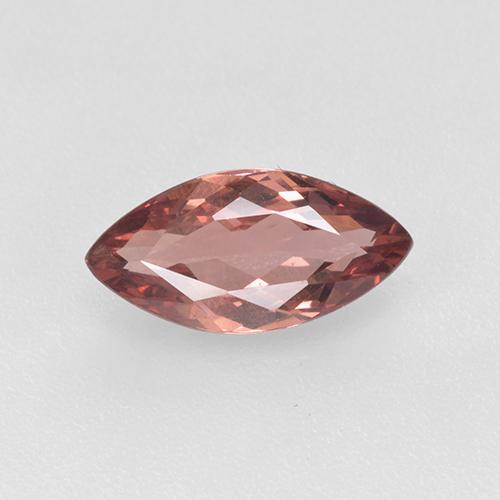 1.30 ct Pink Malaya Garnet Gemstone, Malaya Garnet Gem in Marquise Facet Shape for Sale.
