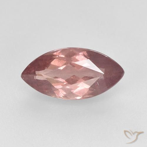 1.71 ct Pink Malaya Garnet, 10.8 x 5.4 mm Marquise Cut From Tanzania, Photo A