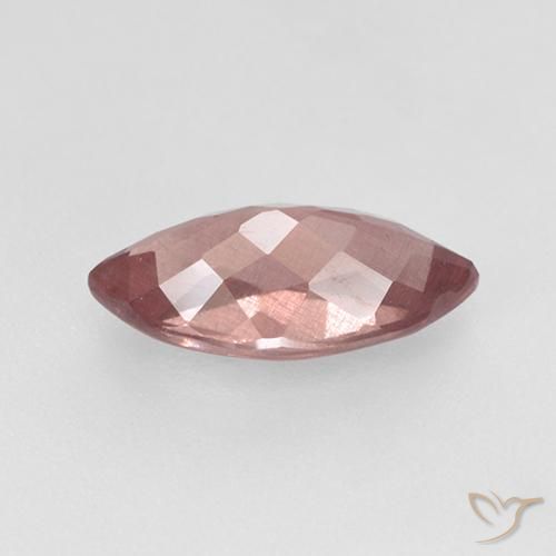 Malaya Garnet Gemstone in 10.8 x 5.4 mm Size for Sale, Malaya Garnet Stone in Light Rosewood Pink Color
