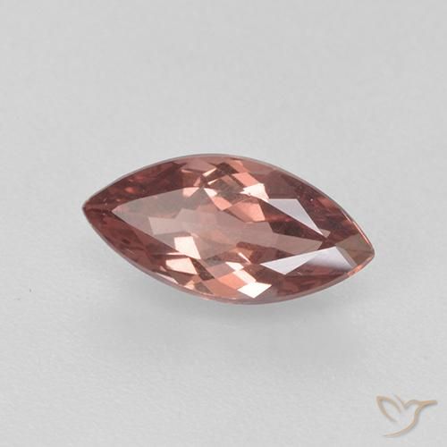 1.35 ct Pink Malaya Garnet Stone, Natural Malaya Garnet in Marquise Facet Shape for Sale