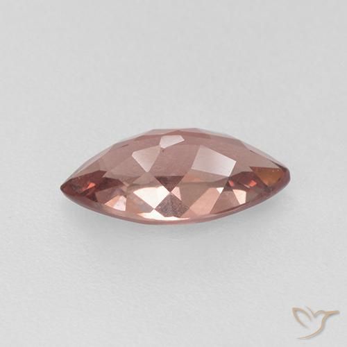 Malaya Garnet Gemstone in 9.9 x 4.9 mm Size for Sale, Malaya Garnet Stone in Light Rosewood Pink Color