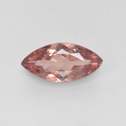 Light Rosewood Pink Malaya Garnet Gem - 1ct Marquise Facet (ID: 520635)