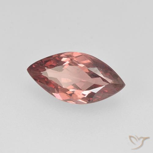 1.27 ct Pink Malaya Garnet Stone, Natural Malaya Garnet in Marquise Facet Shape for Sale