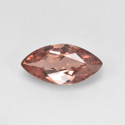 Grapefruit Pink Malaya Garnet Gem - 1.2ct Marquise Facet (ID: 520640)