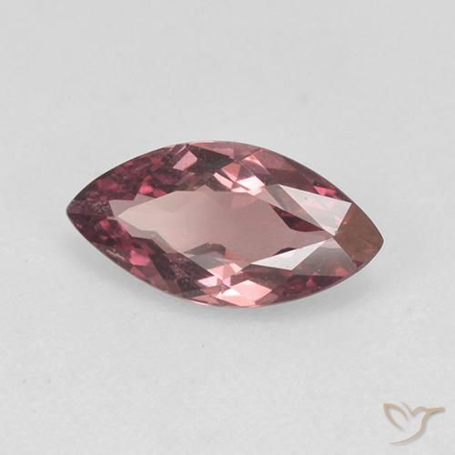 0.78 ct Red Malaya Garnet Stone, Natural Malaya Garnet in Marquise Facet Shape for Sale