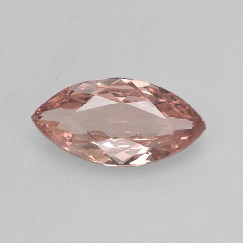 1.50 ct Pink Malaya Garnet Gemstone, Malaya Garnet Gem in Marquise Facet Shape for Sale.