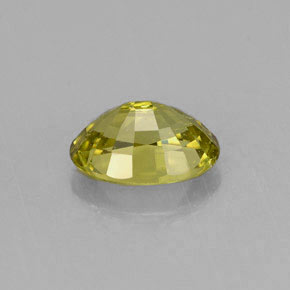 Mali Garnet Gemstone in 7.6 x 5.5 mm Size for Sale, Mali Garnet Stone in Yellowish Green Color