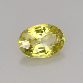 1.41 ct Yellow Mali Garnet Stone, Natural Mali Garnet in Oval Facet Shape for Sale