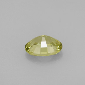 Mali Garnet Gemstone in 7.5 x 5.6 mm Size for Sale, Mali Garnet Stone in Yellowish Green Color