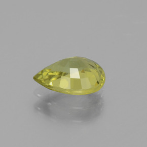 Mali Garnet Gemstone in 7.5 x 5.5 mm Size for Sale, Mali Garnet Stone in Greenish Golden Color