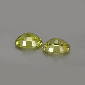Mali Garnet Gemstone in 7.5 x 5.7 mm Size for Sale, Mali Garnet Stone in Yellowish Green Color