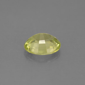 Mali Garnet Gemstone in 7.2 x 6.1 mm Size for Sale, Mali Garnet Stone in Yellowish Green Color