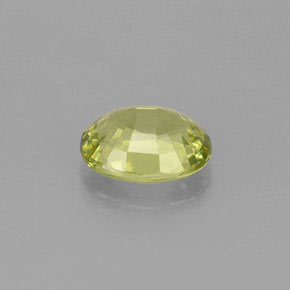 Mali Garnet Gemstone in 7.5 x 5.7 mm Size for Sale, Mali Garnet Stone in Yellowish Green Color