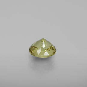 Mali Garnet Gemstone in 6.6 x 5.6 mm Size for Sale, Mali Garnet Stone in Golden Green Color