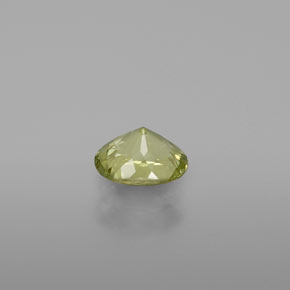 Mali Garnet Gemstone in 6.8 x 5.5 mm Size for Sale, Mali Garnet Stone in Golden Green Color