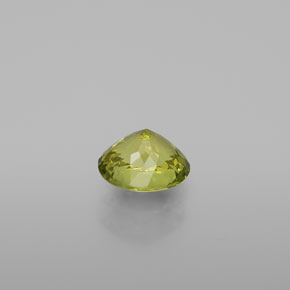 Mali Garnet Gemstone in 6.7 x 5.4 mm Size for Sale, Mali Garnet Stone in Golden Green Color