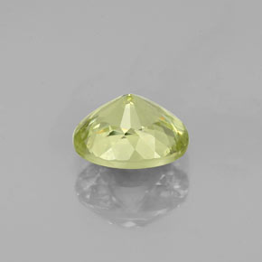 Mali Garnet Gemstone in 7 x 5.8 mm Size for Sale, Mali Garnet Stone in Golden Green Color
