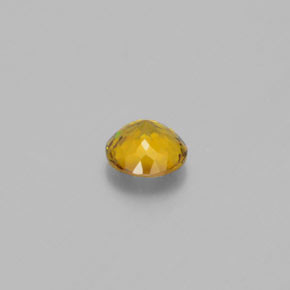 Mali Garnet Gemstone in 4.8 mm Size for Sale, Mali Garnet Stone in Greenish Yellow Color