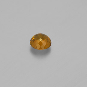 Mali Garnet Gemstone in 5.2 mm Size for Sale, Mali Garnet Stone in Greenish Golden Color