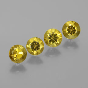 1.27 ct Green Mali Garnet Gemstone, Mali Garnet Gem in Diamond-Cut Shape for Sale.