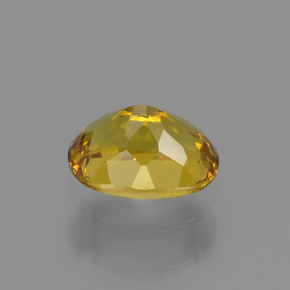 Mali Garnet Gemstone in 5.3 x 3.8 mm Size for Sale, Mali Garnet Stone in Greenish Golden Color