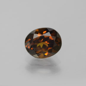 1.2ct Oval Facet Brown Orange Mali Garnet Gem for sale 1.2ct Oval Facet Brown Orange Mali Garnet Gem (ID: 377074)
