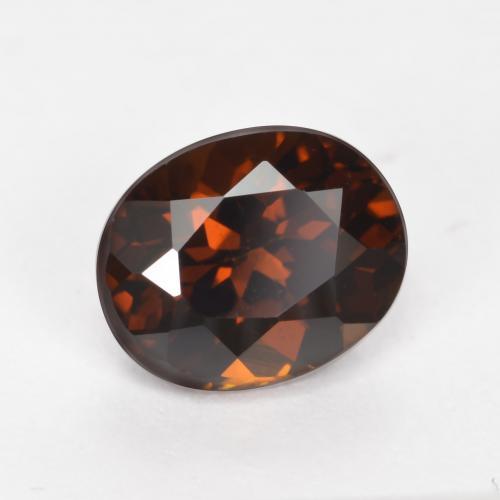 1.31 ct Brown Mali Garnet Stone, Natural Mali Garnet in Oval Facet Shape for Sale