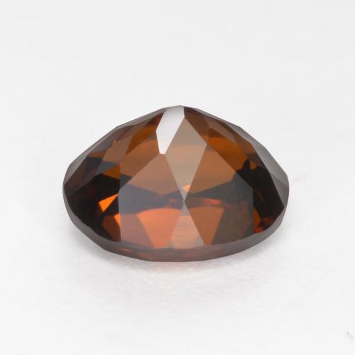 Mali Garnet Gemstone in 6.9 x 5.7 mm Size for Sale, Mali Garnet Stone in Gingerbread Brown Color