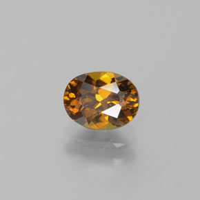 1.11 ct Brown Mali Garnet Stone, Natural Mali Garnet in Oval Facet Shape for Sale