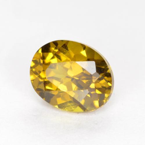 1.00 ct Golden Mali Garnet Stone, Natural Mali Garnet in Oval Facet Shape for Sale