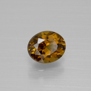 1.11 ct Brown Mali Garnet Stone, Natural Mali Garnet in Oval Facet Shape for Sale