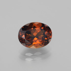 2.66 ct Orange Mali Garnet Stone, Natural Mali Garnet in Oval Facet Shape for Sale