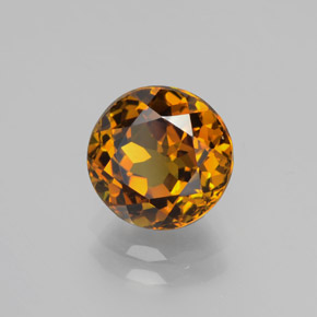 2.59 ct Yellow Mali Garnet Stone, Natural Mali Garnet in Round Facet Shape for Sale