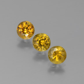 0.4ct Round Facet Greenish Golden Mali Garnet Gem for sale 0.4ct Round Facet Greenish Golden Mali Garnet Gem (ID: 378390)